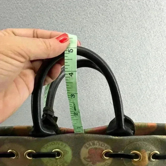 Dooney and Bourke tassel Y2K Vintage Medallion Colorful Handbag Purse - Picture 9 of 16